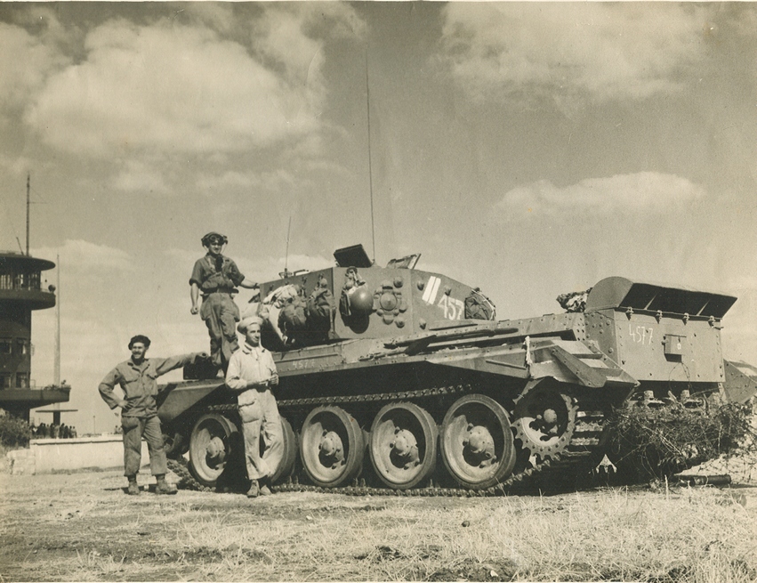 טנק קרומוול בכיבוש לוד