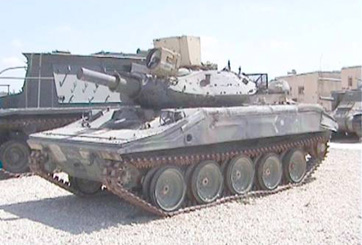 טנק קל שרידן M551