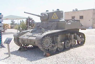 M3 A1 טנק קל סטיוארט