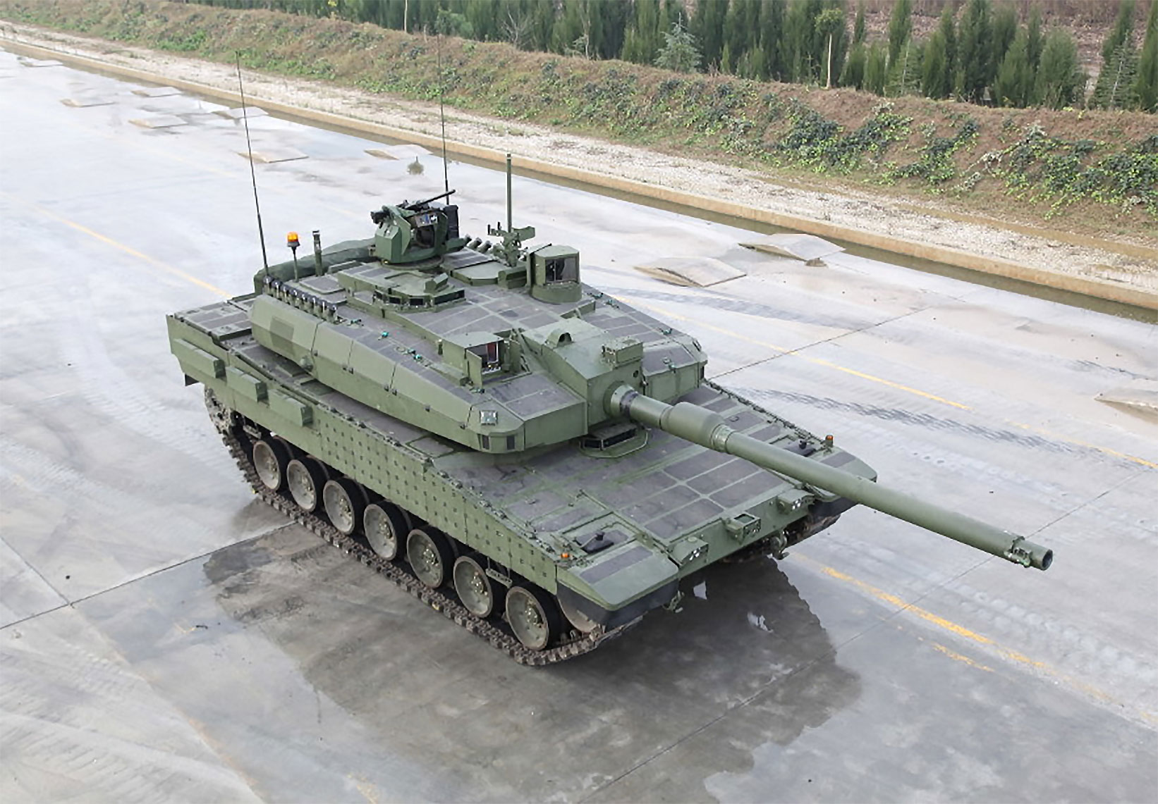 טנק טורקי חדש - אלטאי